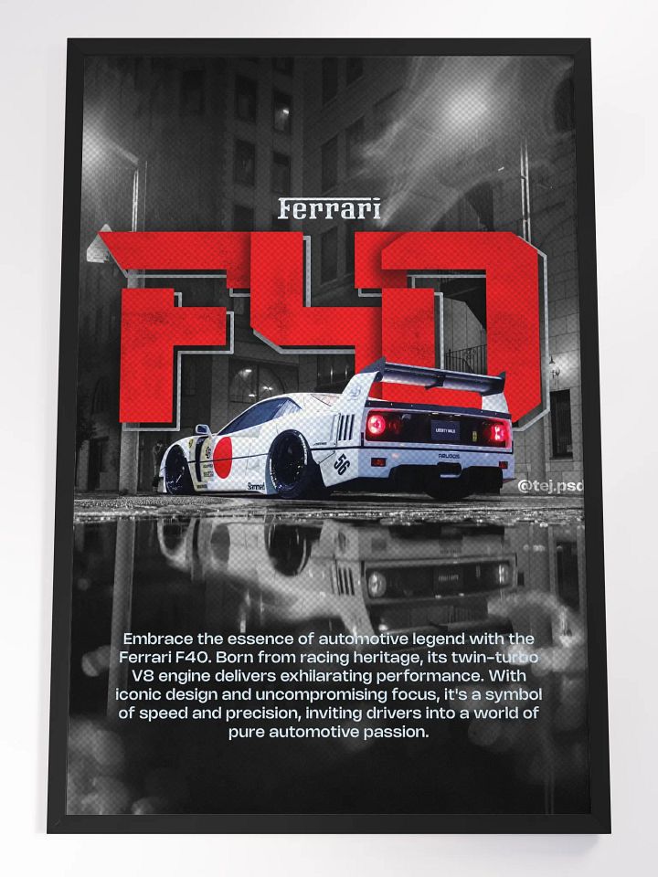 FERRARI F40 product image (2)