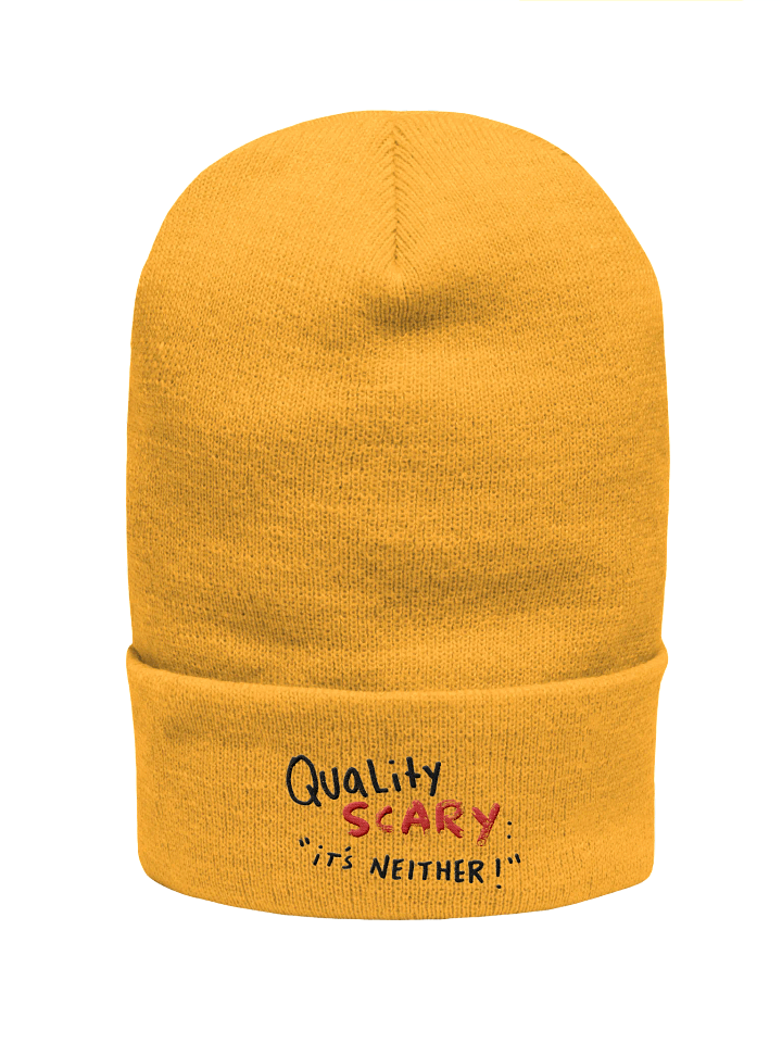 Quality Scary - It's Neither! Beanie product image (2)