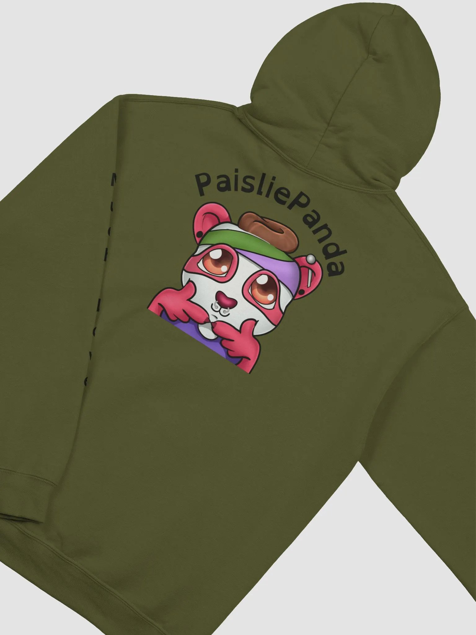 PaisliePanda Love and Blessings UwU Hoodie w/ Dark Text product image (35)