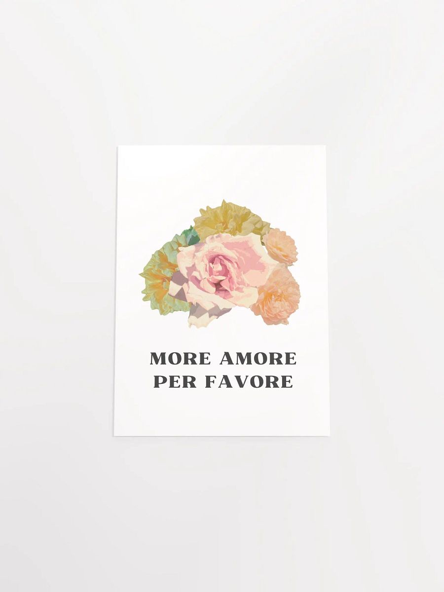 More Amore per favore - Enhanced Matte Paper Poster product image (4)