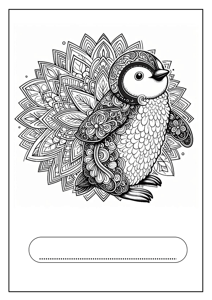 Animals Mandala Coloring Book 10+ product image (3)