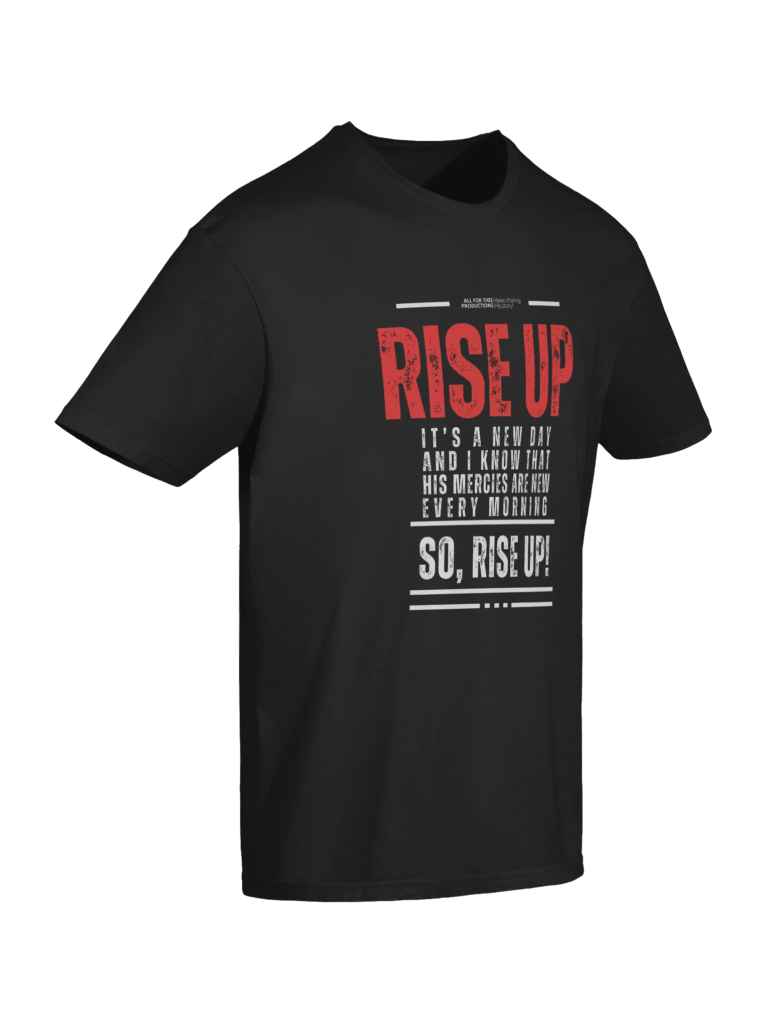 Rise Up T-Shirt - Black product image (10)