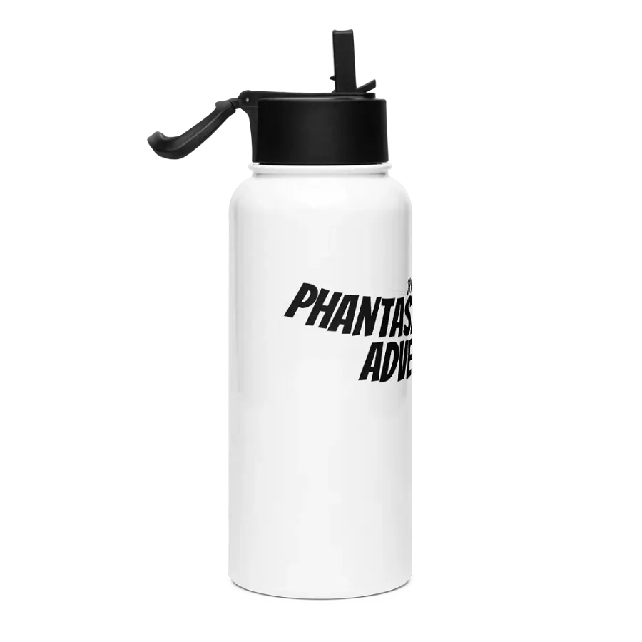 Glossy Black Steel Oasis Water Bottle product image (4)