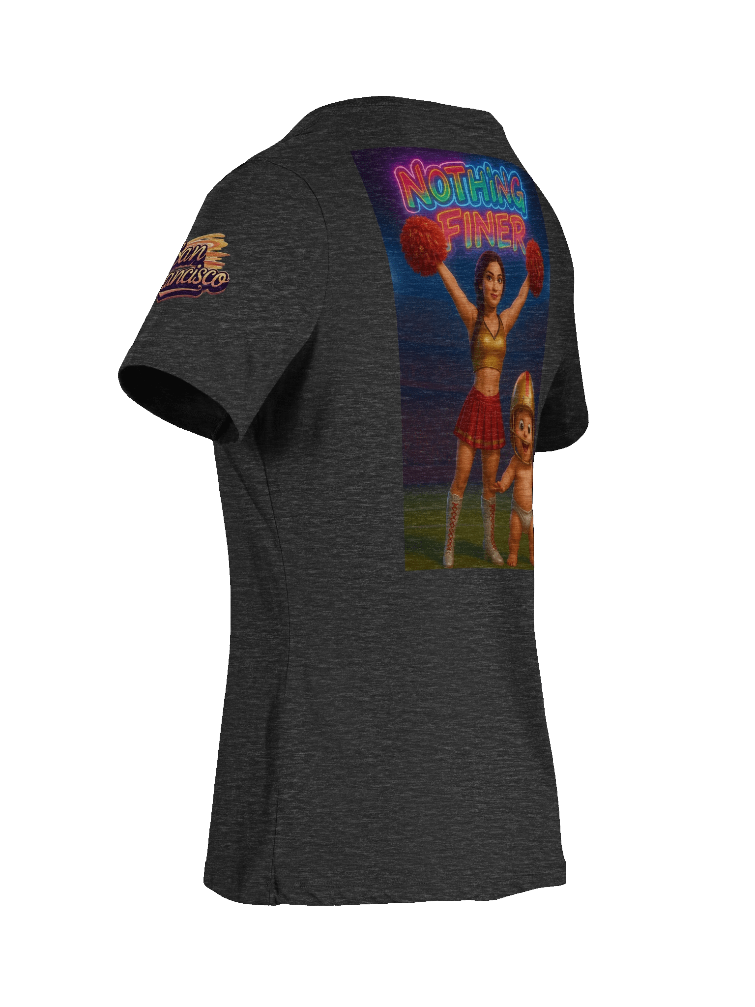 Nothing Finer Passive Income V-Neck Tee product image (4)