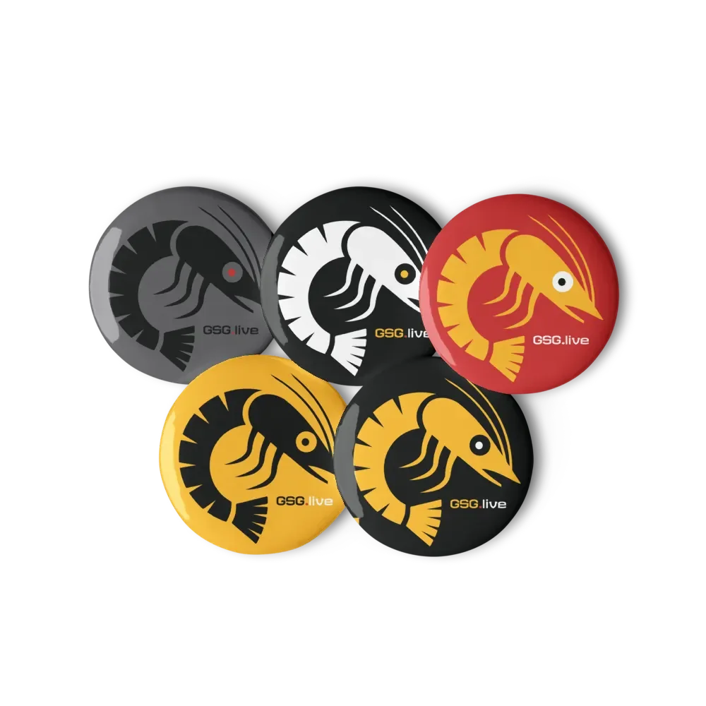 GSG Custom Button Set 5x product image (11)