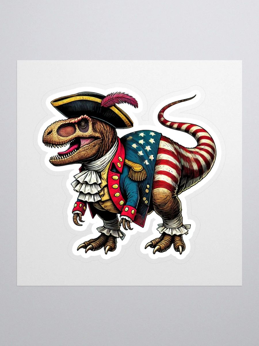 New American Dinosaur Sticker - Tyrannosaurus Prez product image (1)