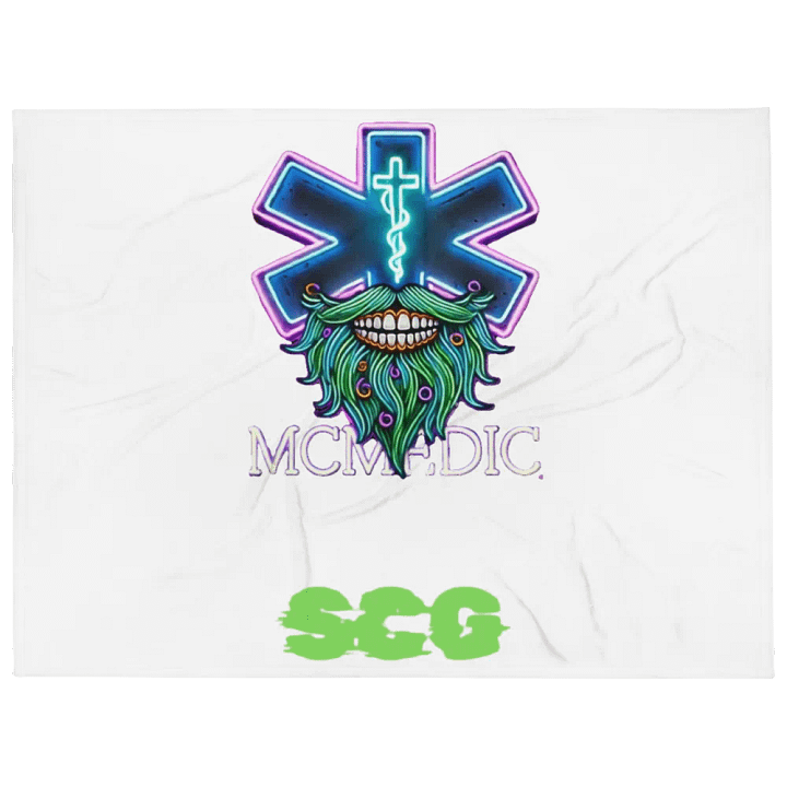 🛌 McMedic Throw Blanket 🚑🎮 product image (1)