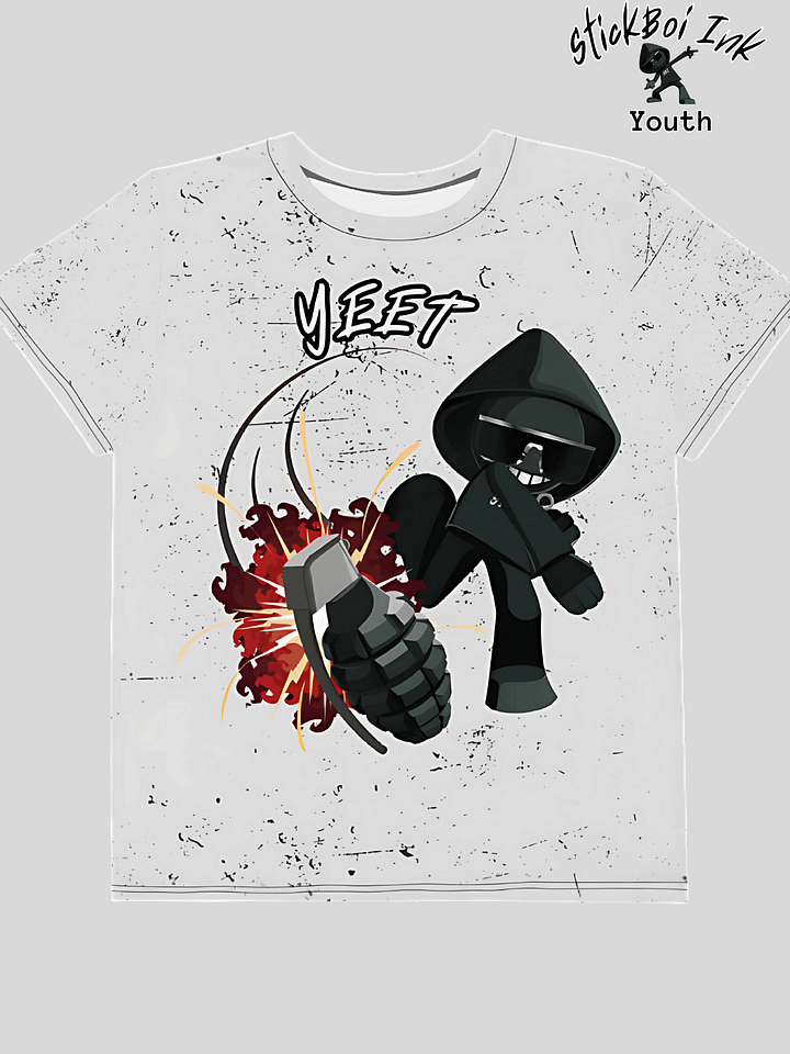 Youth Gamer tshirt – YEET by StickBoi Ink product image (1)