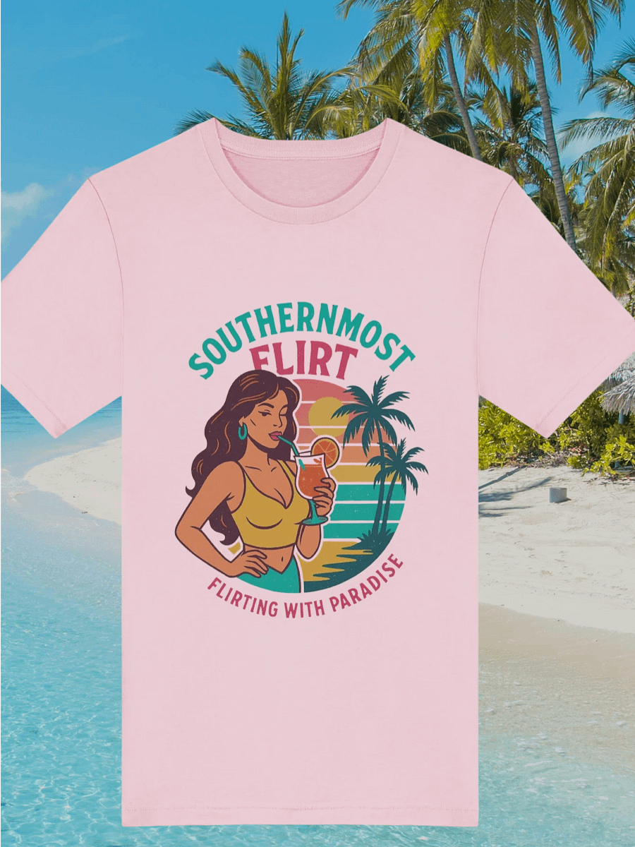 Key West Southernmost Flirt Ultra-Soft Tee product image (1)