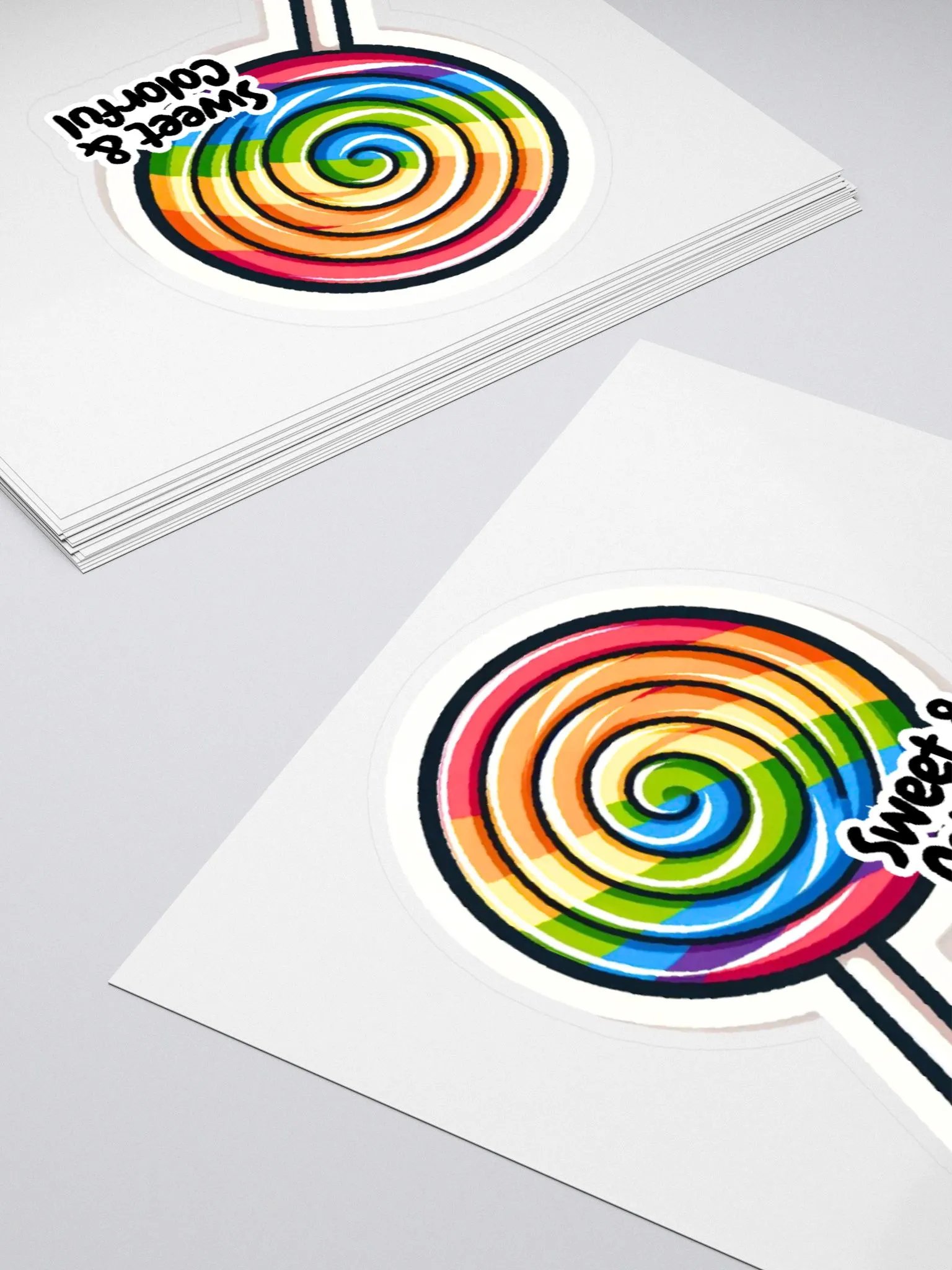 Sweet & Colorful-Rainbow Vibe Sticker-Sweet as Candy Sticker product image (10)