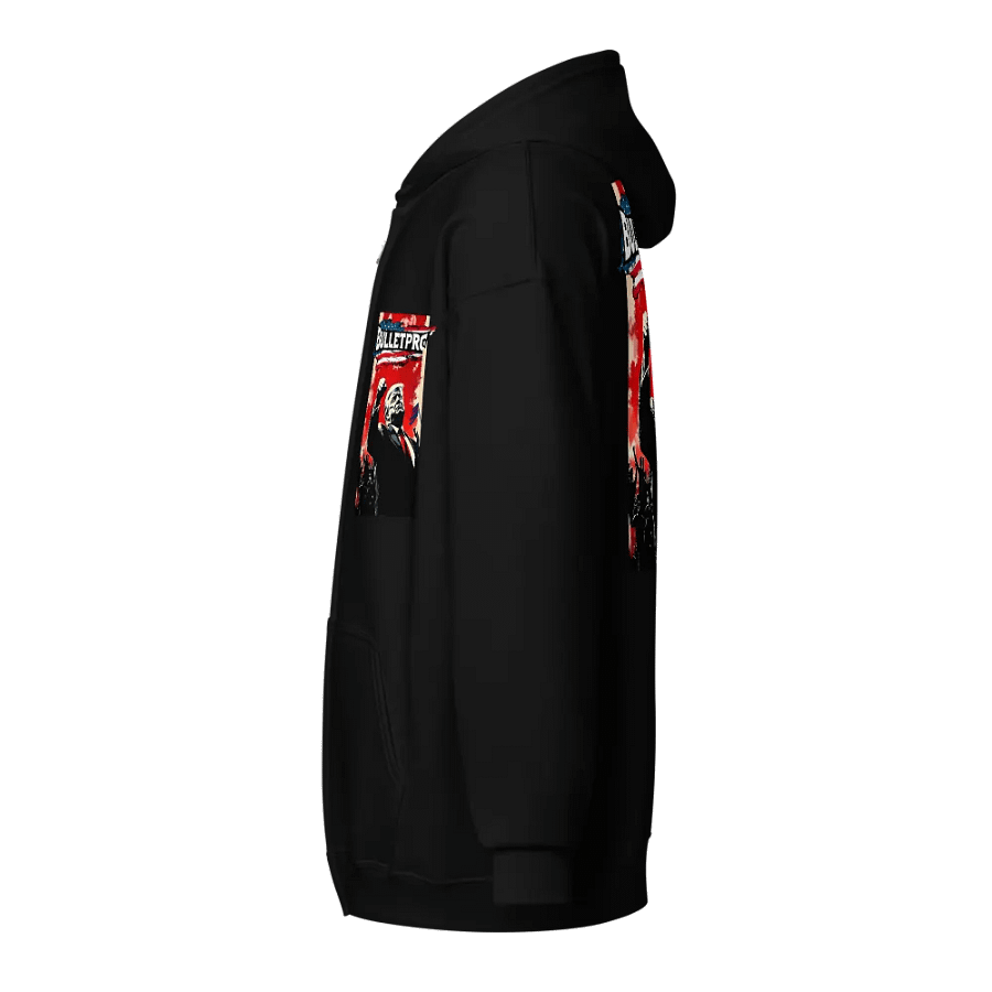 Zip Hoodie: Trump, Bulletproof product image (5)