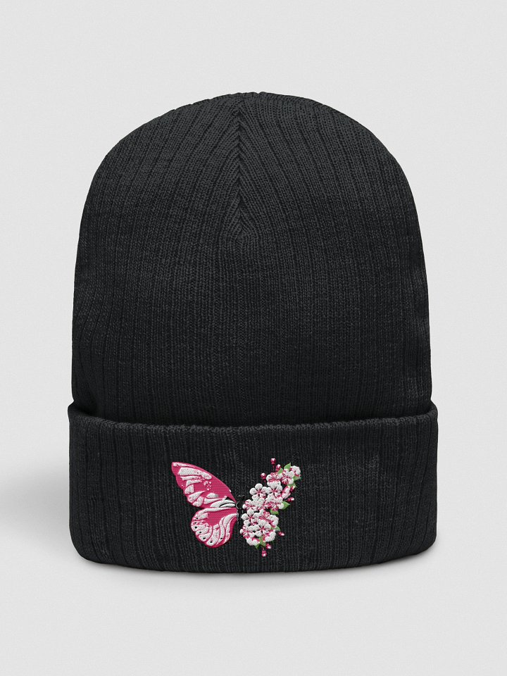 sakura butterfly beanie product image (2)