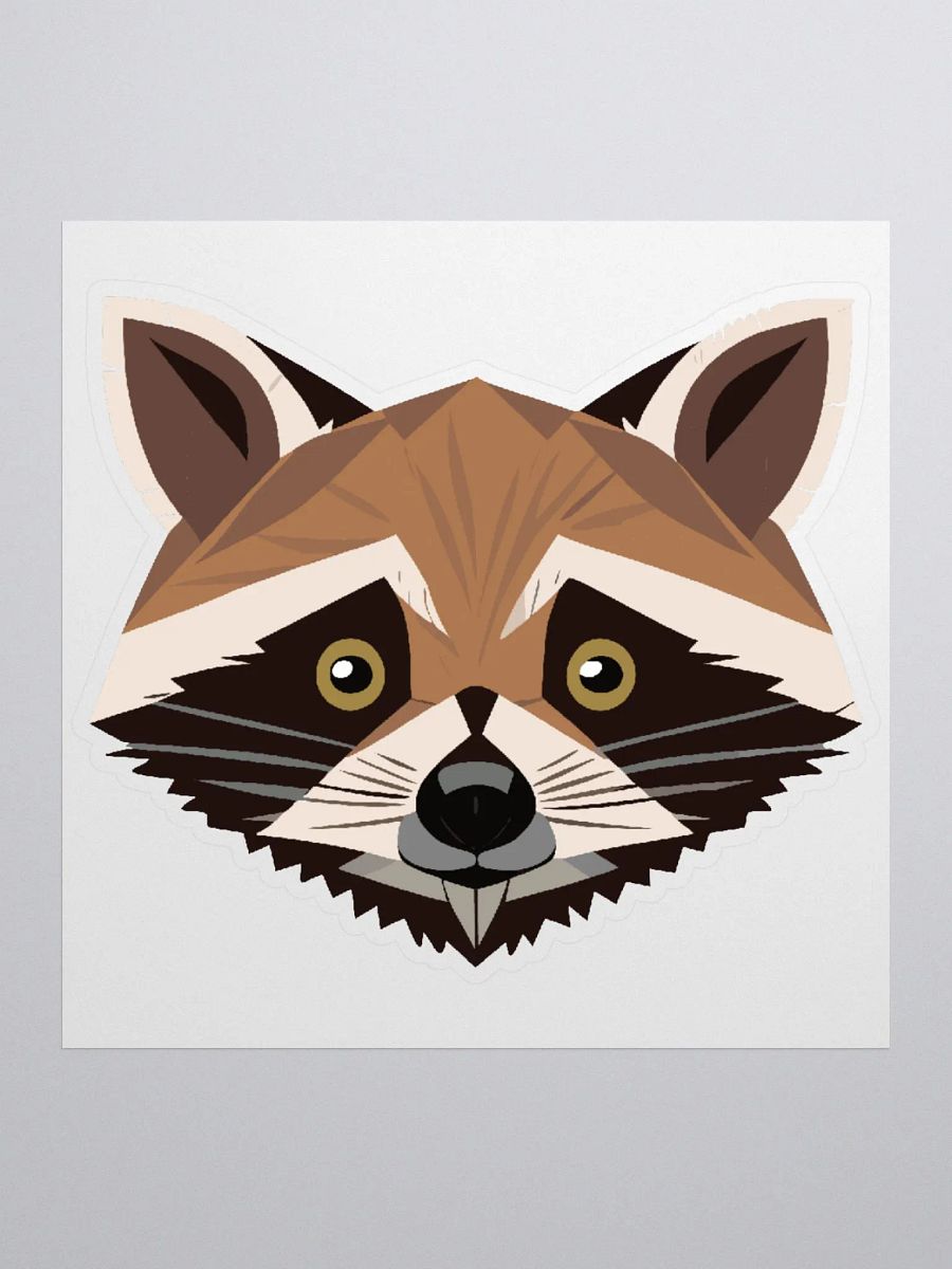 Raccoon The Sticker product image (1)
