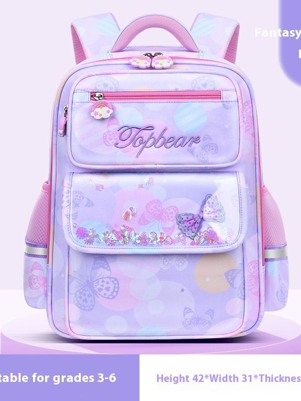Cute Cartoon Large Capacity Spine Protection Children's Load Reducing Schoolbags TopBear VIA Onlineshop product image (2)