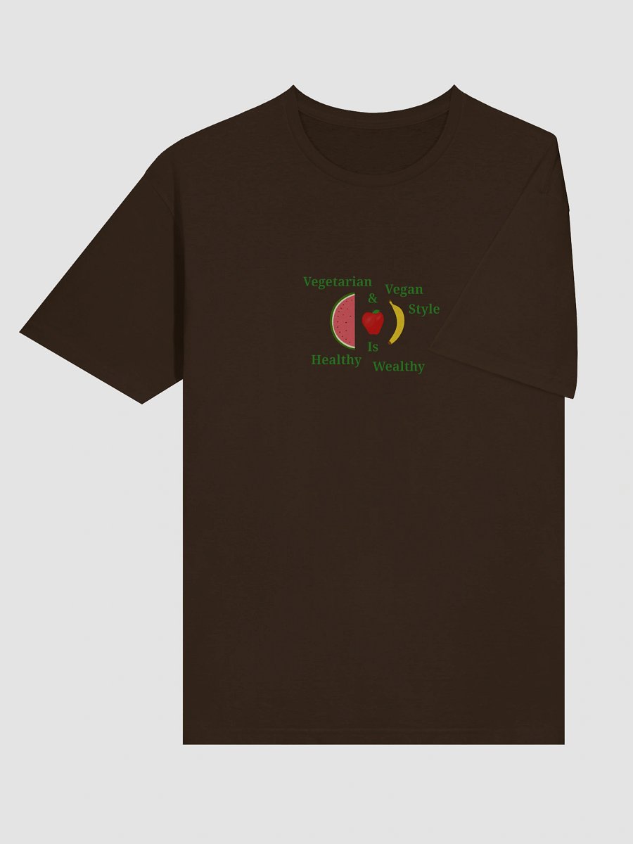 Healthy Wealthy Vegetarian & Vegan Tee product image (6)