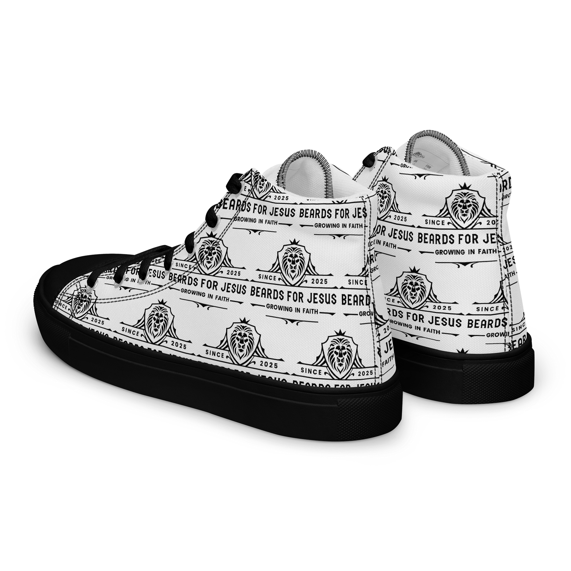 Beards For Jesus Branded High Tops product image (5)