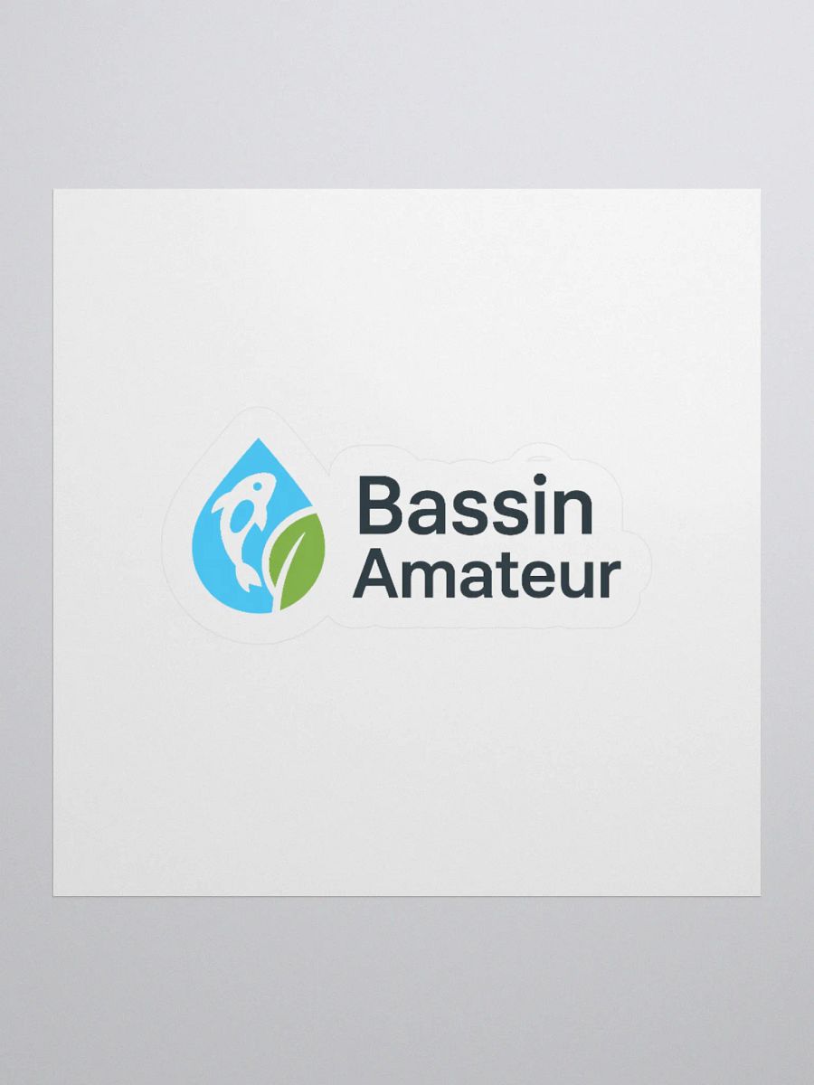 Sticker Bassin Amateur – Résistant & Design Nature product image (2)
