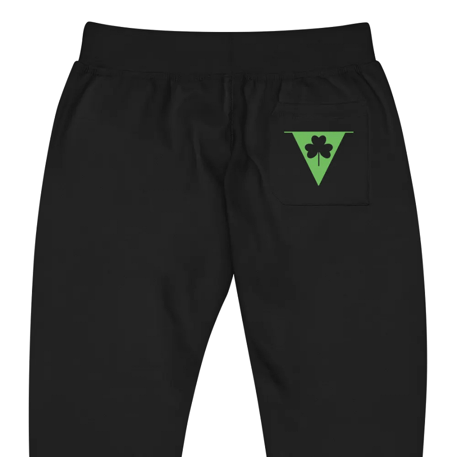 Lucky Vertical Green Block Letters Fleece Joggers product image (25)