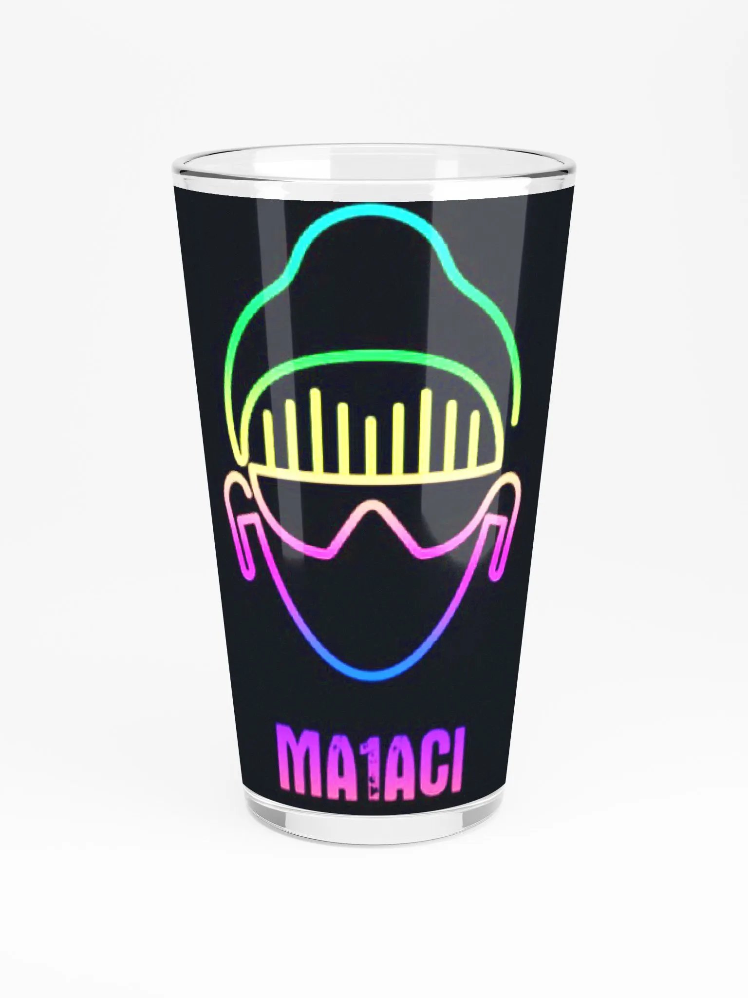 Ma1aci Beats Pint Glass product image (3)