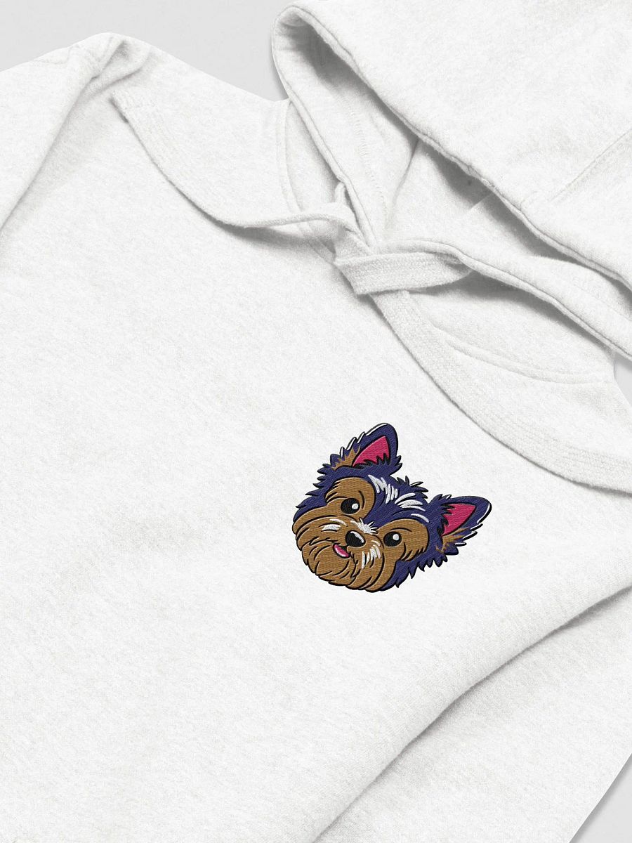 Cartoon Yorkshire Terrier Dog Face Unisex Hoodie product image (3)