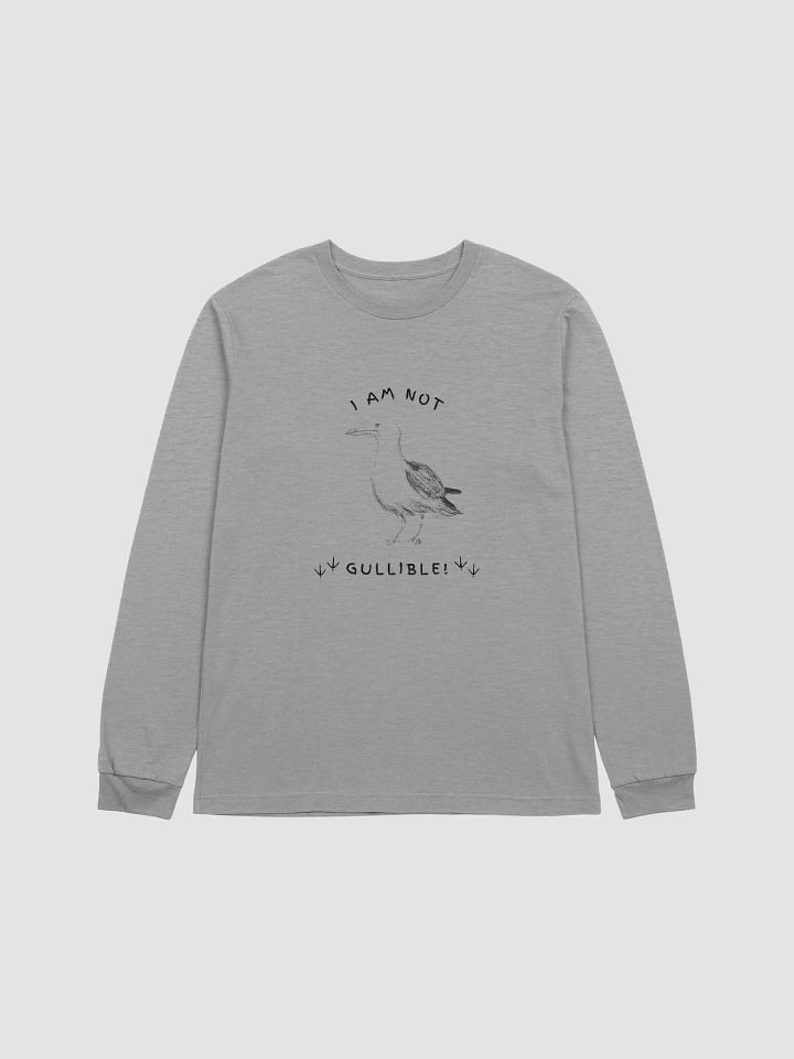 I am not Gullible! Supersoft Long Sleeve T-shirt product image (4)