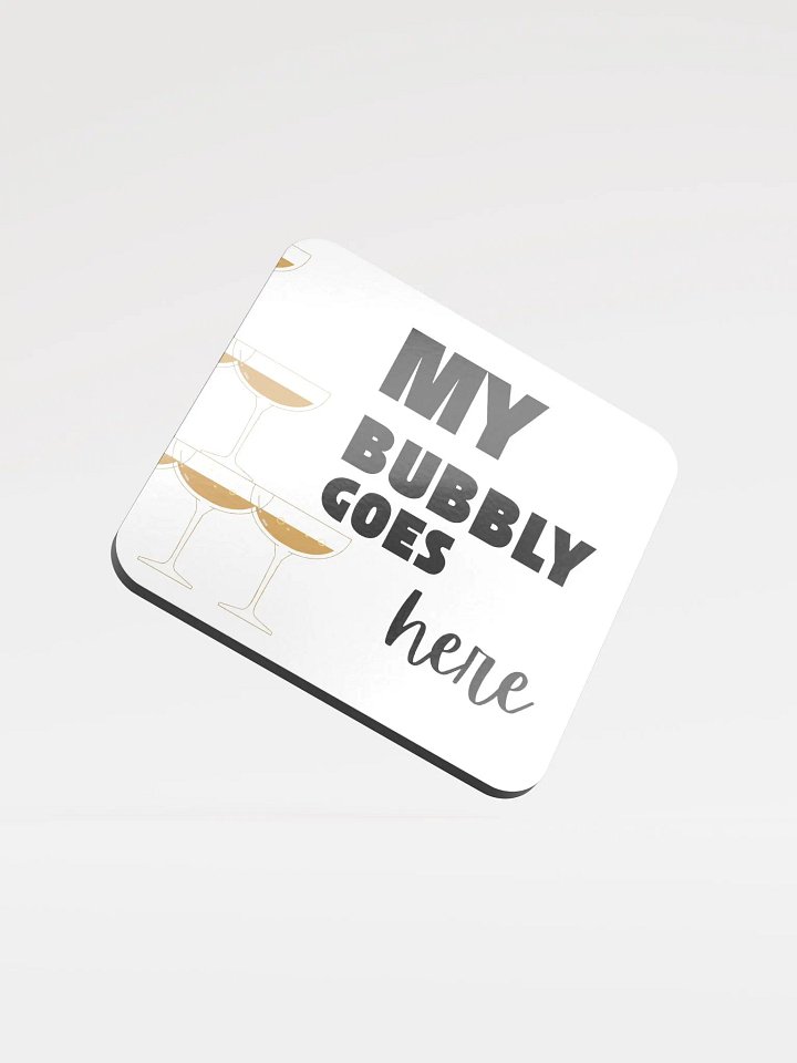 My Champagne Goes Here Coaster Set product image (1)