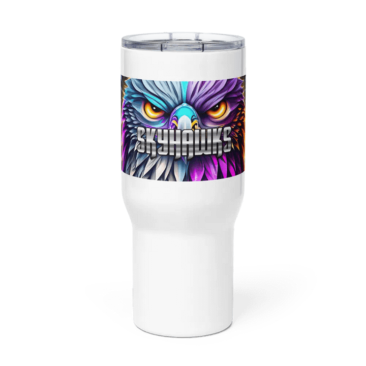 Skyhawks logo 1 Travel Mug with a Handle product image (2)
