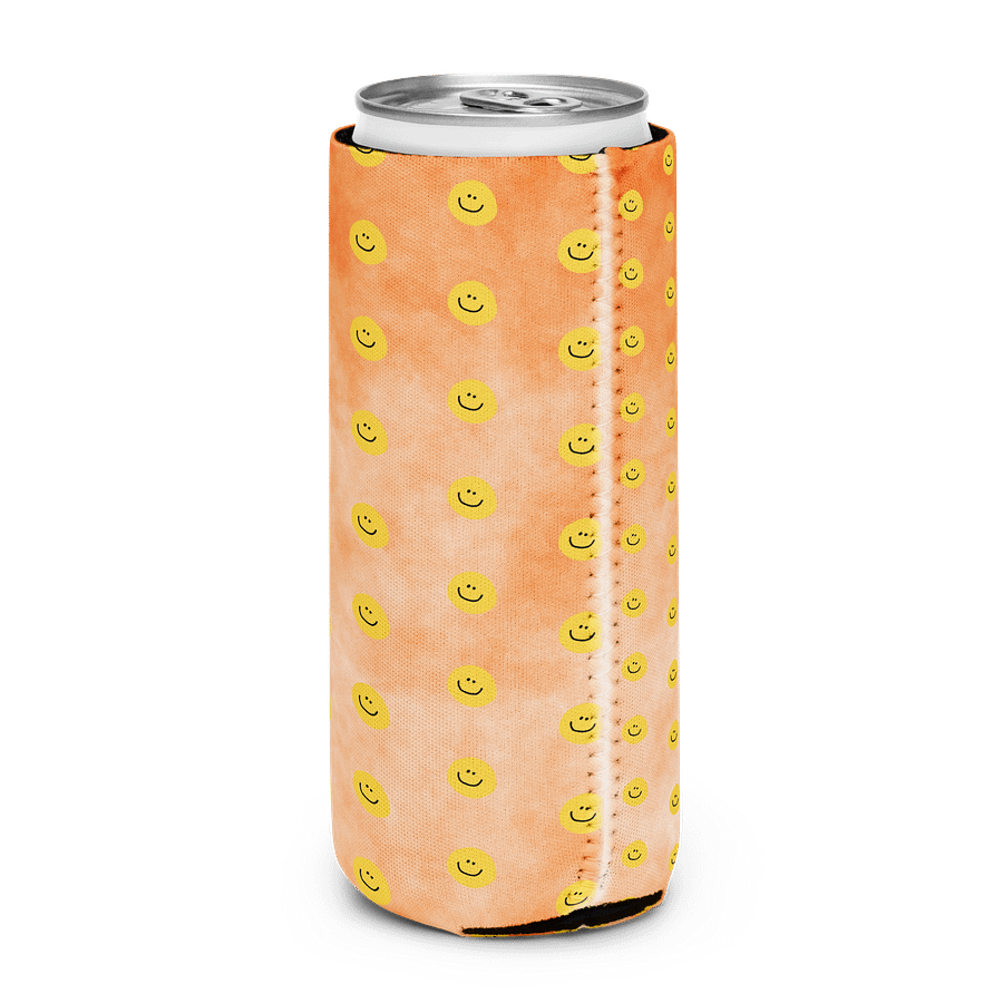 Smiley Tie Dye Coozie - Orange product image (2)