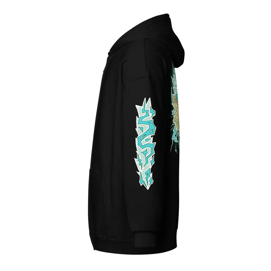 Zinogre (Alt Design) Zip-Up Hoodie product image (9)