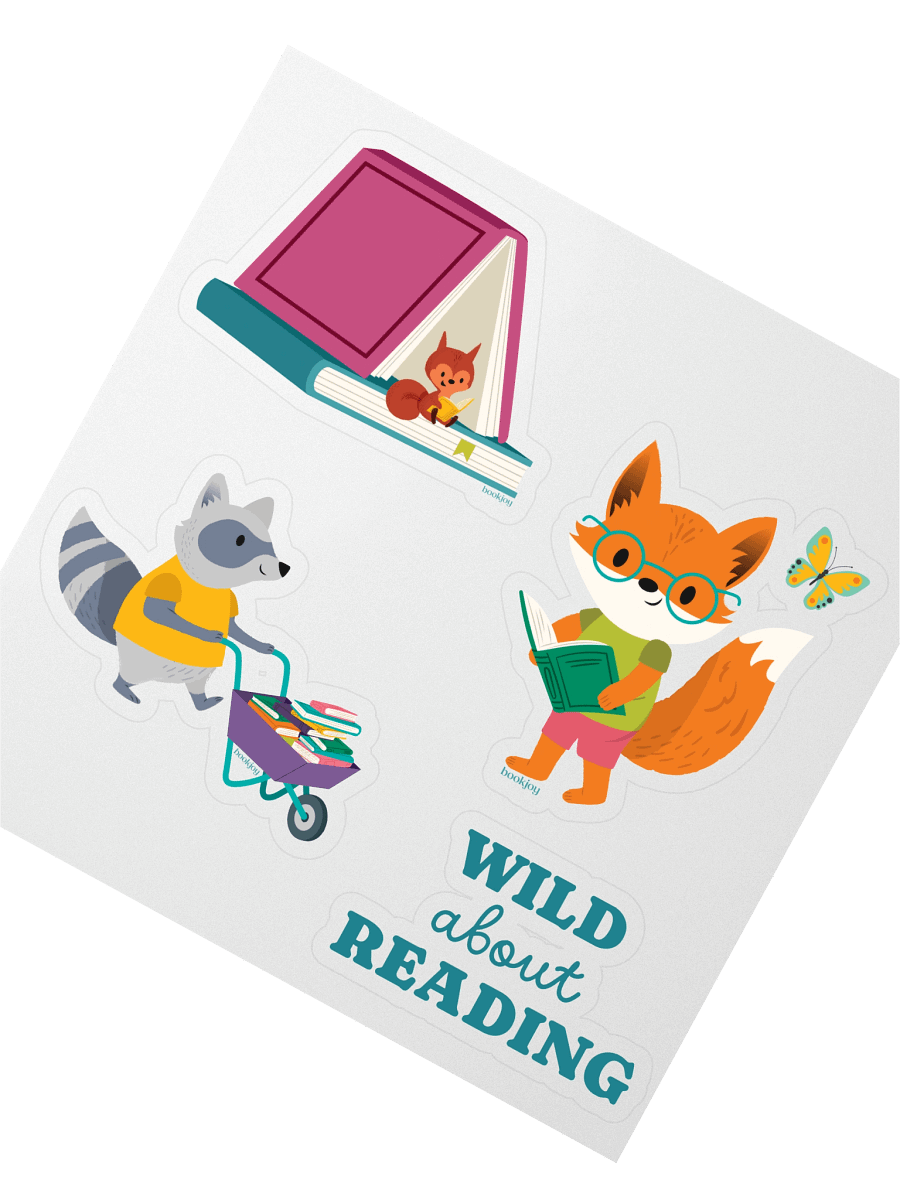 Wild About Reading Stickers product image (2)