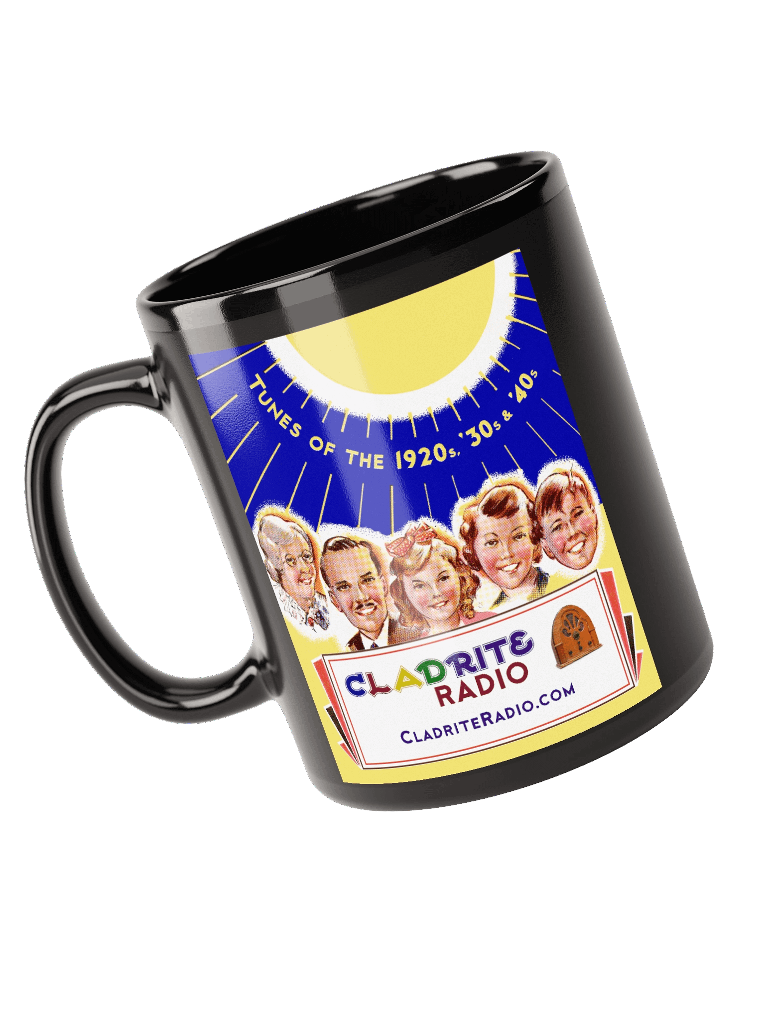 'Sunny Day' Black Mug product image (4)