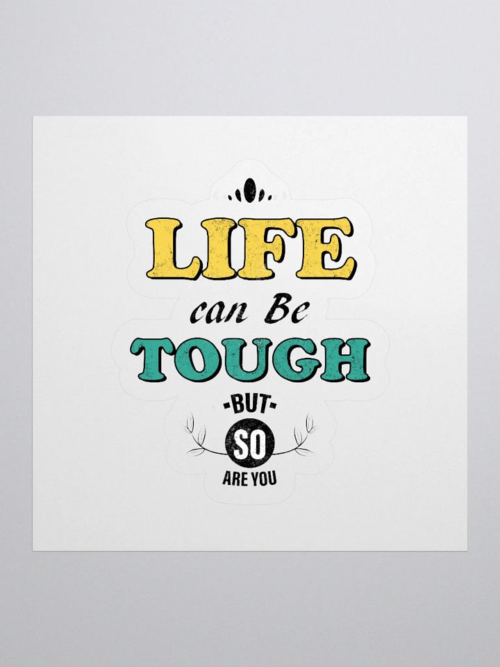 Tough Life Kiss Cut Stickers product image (3)