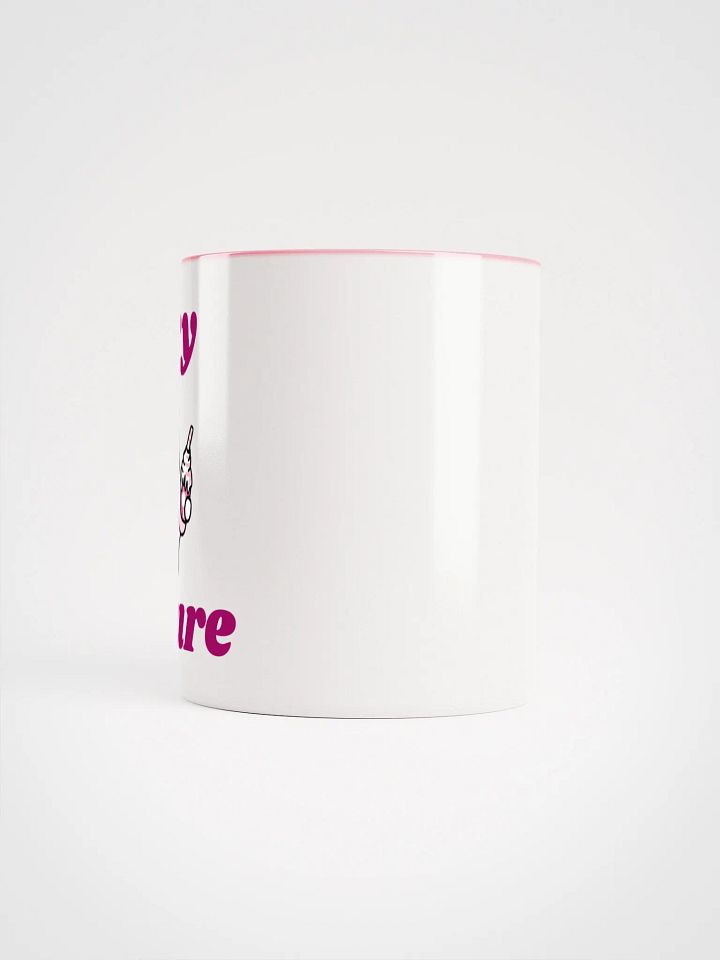 Very Demure Cute Ghost Left Hand Accent Color Mug product image (2)
