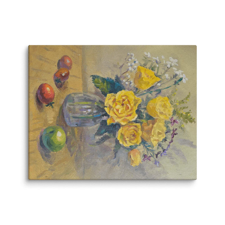 Flowers-Oil Painting Canvas Print product image (2)