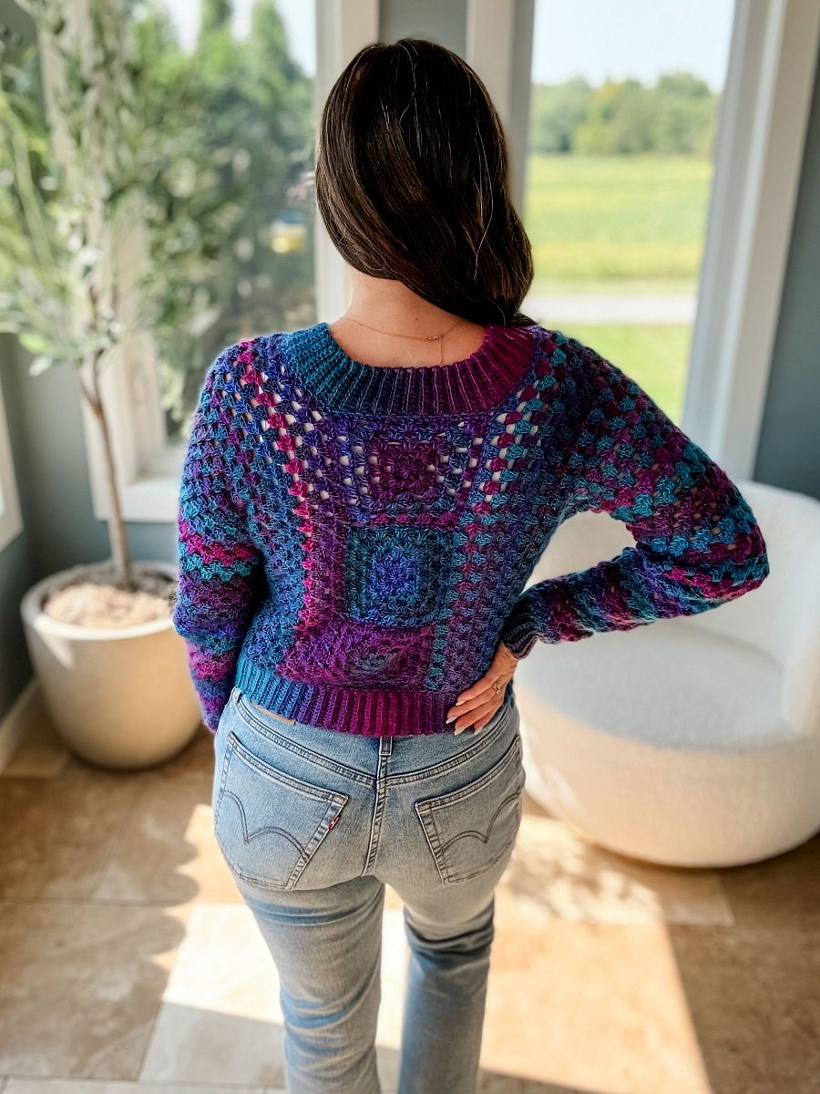 Cascade Mountain Cardigan Crochet Pattern product image (3)
