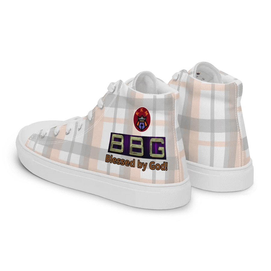 BBG Pale plaid High Tops product image (3)