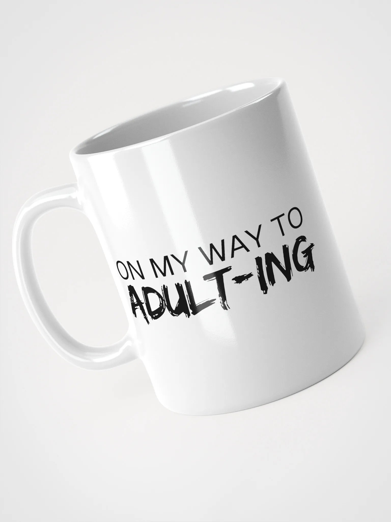 On My Way to Adulting Ceramic Mug product image (2)