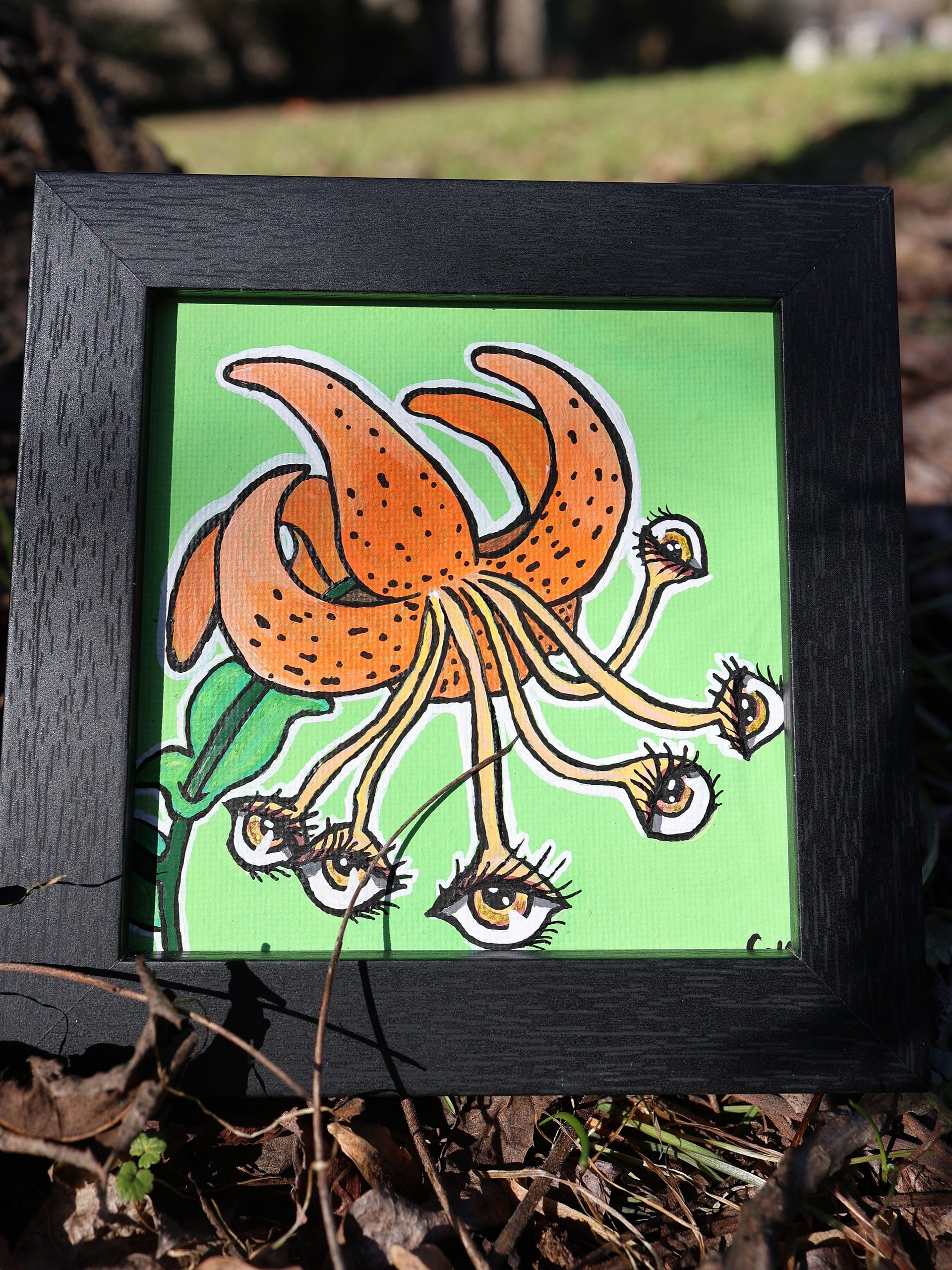 Tiger's Eyes Painting product image (1)