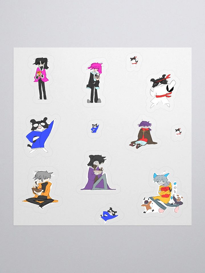 Moon Savers December stickers product image (1)