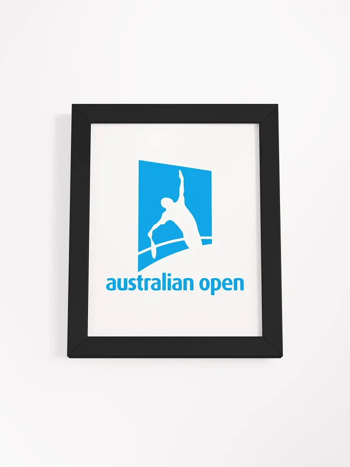 Australian Open Silhouette: Framed Matte Poster product image (31)