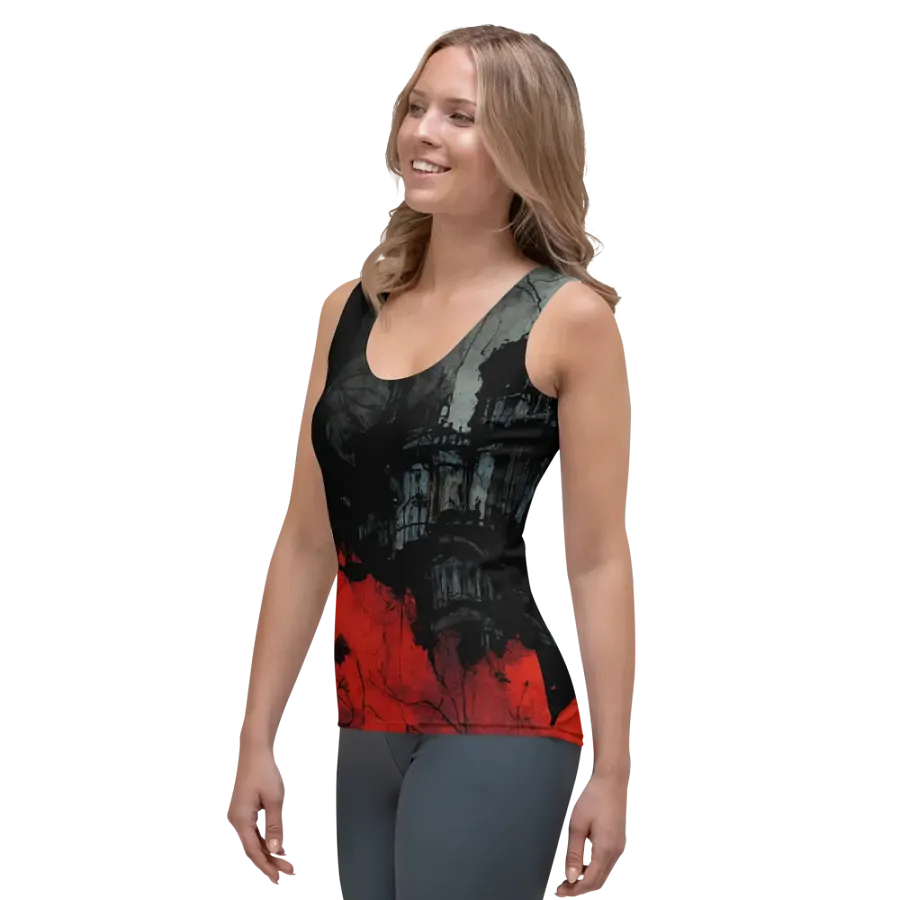 Gothic Flames Women's Tank Top product image (3)