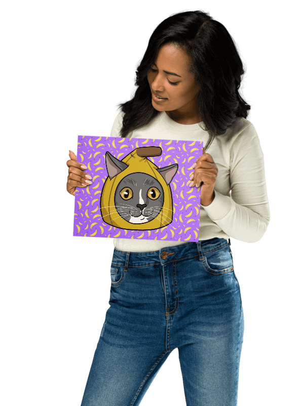 BananaSnugs metal wall art product image (1)