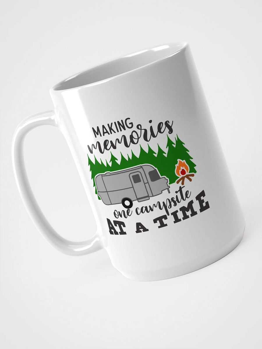 Campsite Memories White Glossy Mug product image (3)