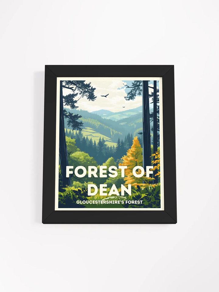 The Forest of Dean Vintage Travel Poster product image (1)