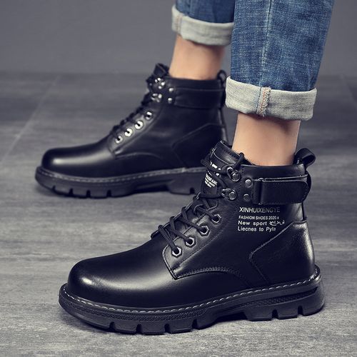 Fashion 2024 Mens British High Boots Running Sneakers - Noir product image (5)
