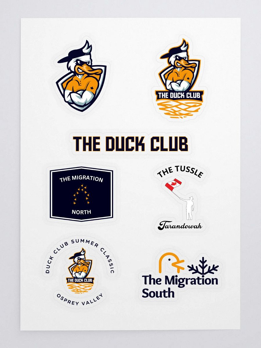 Duck Club Sticker Sheet product image (3)