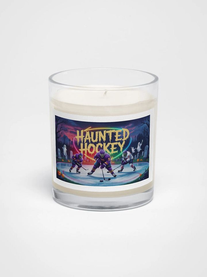 Haunted Hockey Soy Wax Candle product image (1)