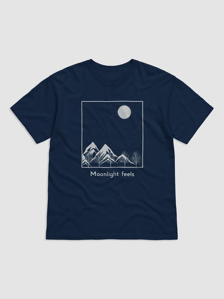 Moonlight feels T-Shirt For 2025 Spring product image (1)