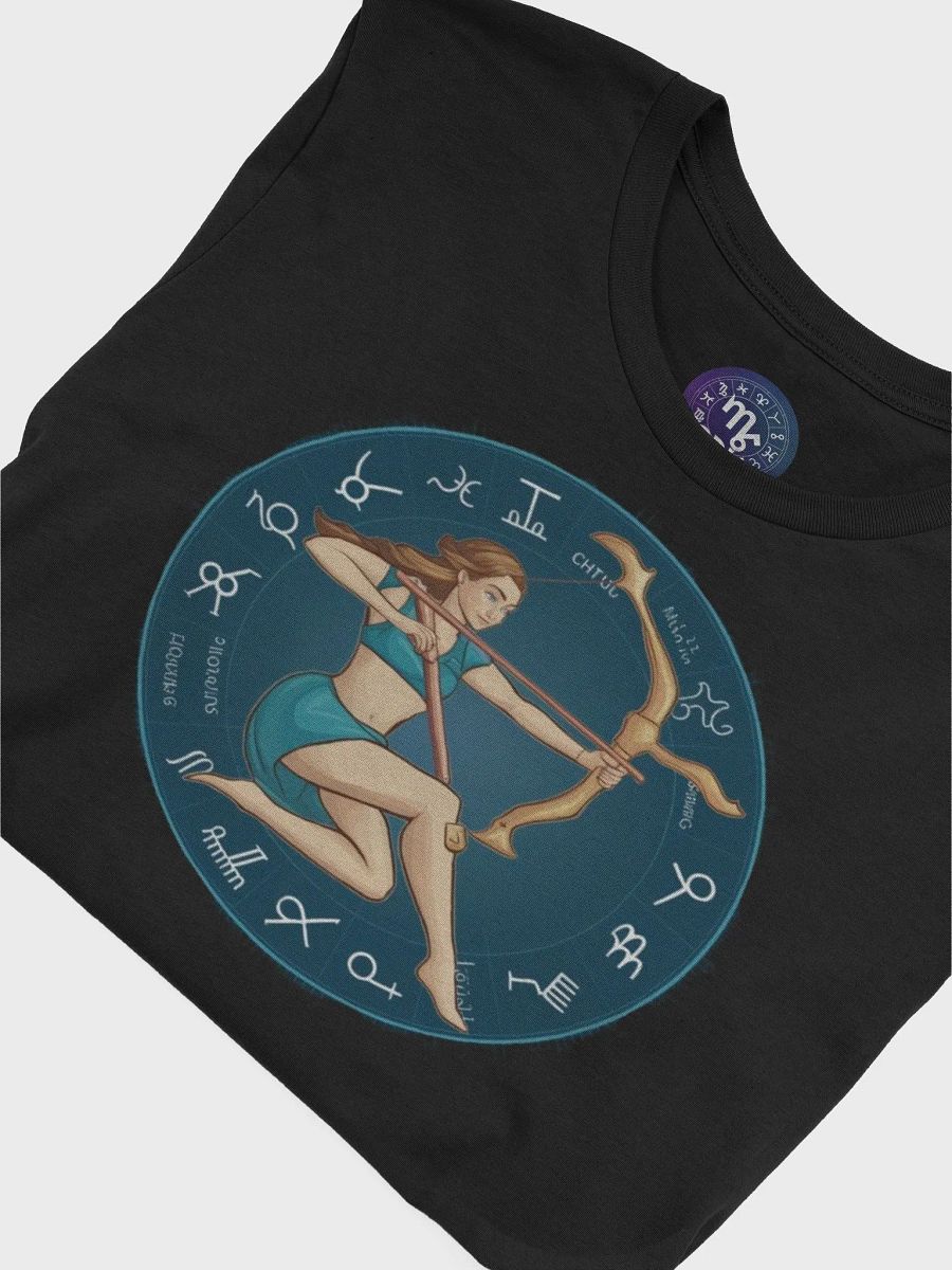 Sagittarius Zodiac Unisex Supersoft T-Shirt with Celestial Design product image (7)