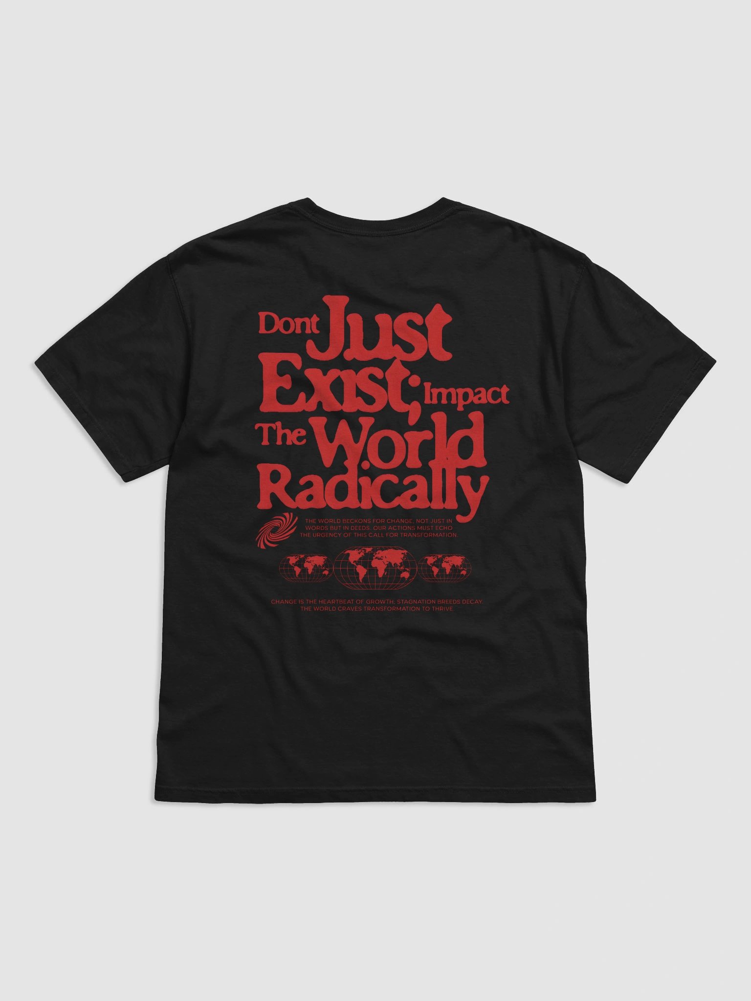MANTA 'IMPACT' black tee product image (2)